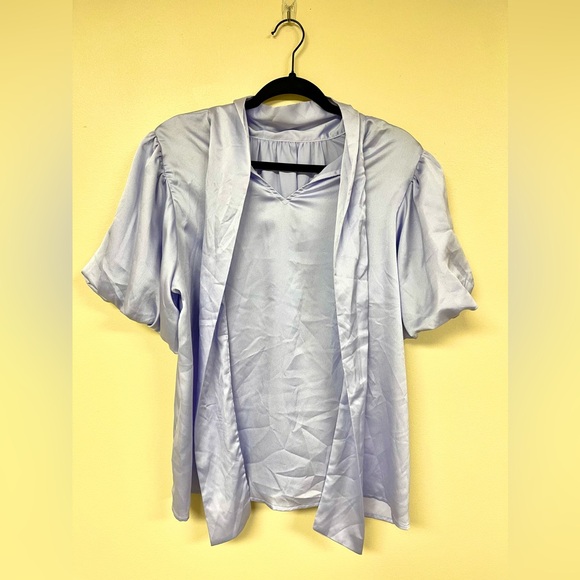 Entro Bring it Back Lilac Blouse - Picture 4 of 8